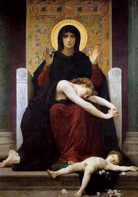 William-Adolphe Bouguereau The Virgin of Consolation oil painting image